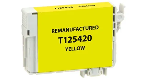 EPC Remanufactured Yellow Ink Cartridge for Epson T125420