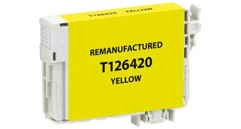 EPC Remanufactured Yellow Ink Cartridge for Epson T126420