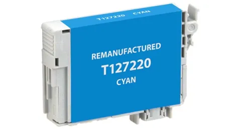 EPC Remanufactured Cyan Ink Cartridge for Epson T127220