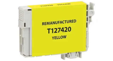 EPC Remanufactured Yellow Ink Cartridge for Epson T127420