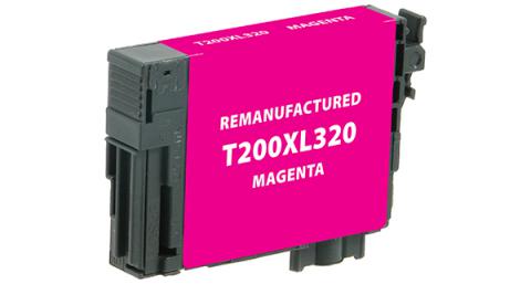 EPC Remanufactured High Yield Magenta Ink Cartridge for Epson T200XL320