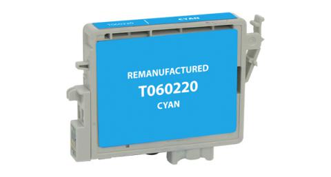 EPC Remanufactured Cyan Ink Cartridge for Epson T060220