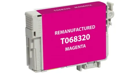 EPC Remanufactured High Yield Magenta Ink Cartridge for Epson T068320