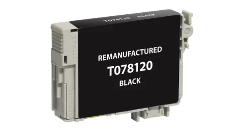 EPC Remanufactured Black Ink Cartridge for Epson T078120
