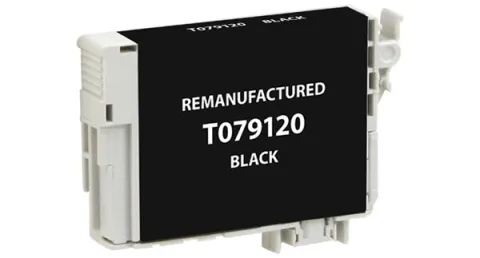 EPC Remanufactured High Yield Black Ink Cartridge for Epson T079120