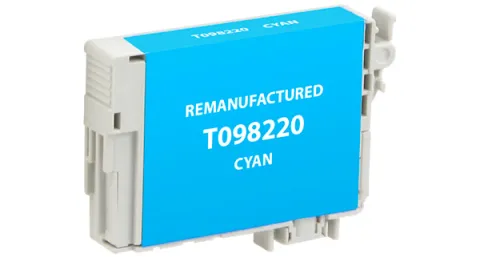 EPC Remanufactured Cyan Ink Cartridge for Epson T098220