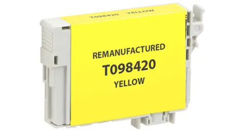 EPC Remanufactured Yellow Ink Cartridge for Epson T098420