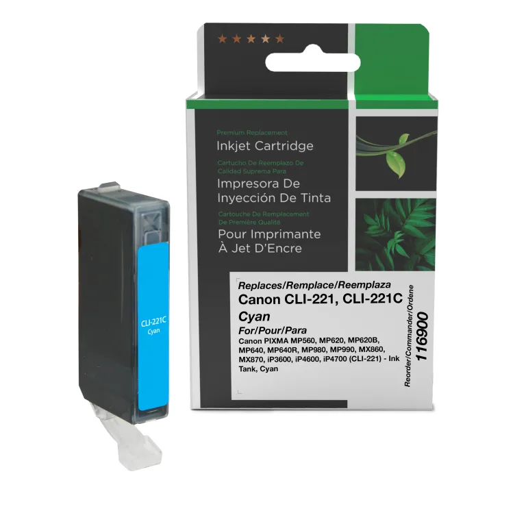 CIG, Canon CLI-221 Ink Cyan