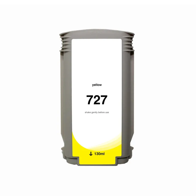 WF, HP 727 Ink Yellow