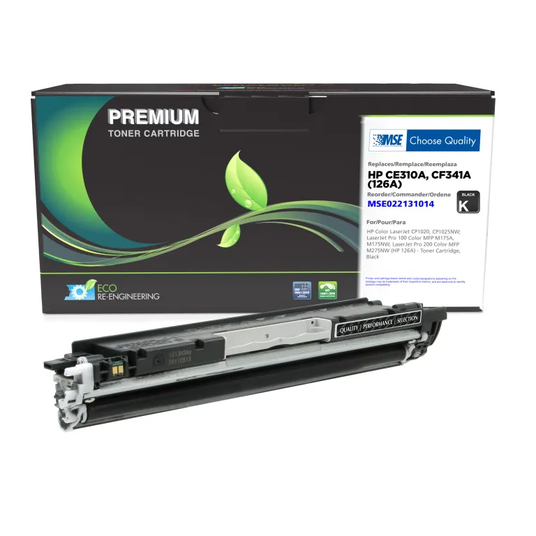 MSE, HP 126A Tnr Bk