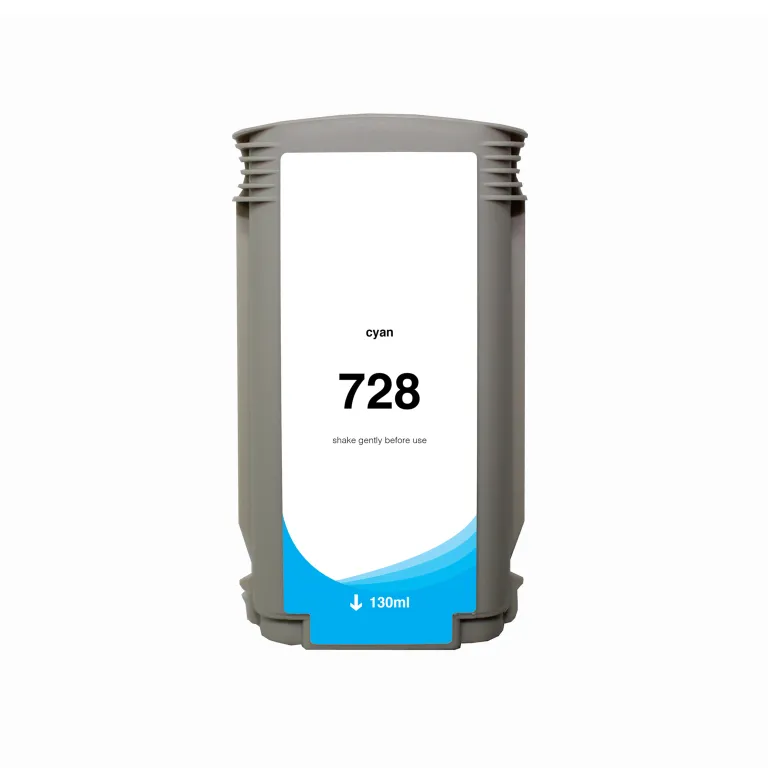 WF, HP 728 Ink Cyan