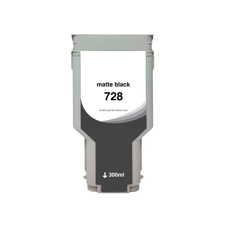 WF, HP 728 Ink Matte Black