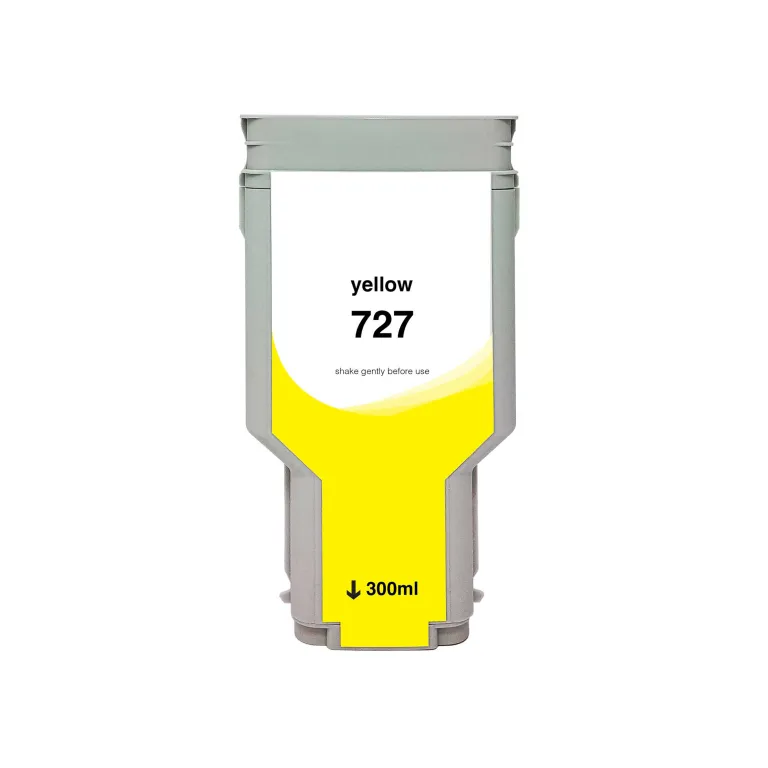 WF, HP 727 Ink Yellow HY