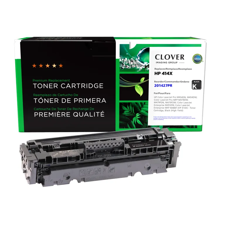 CIG, HP 414X Tnr Bk HY UC