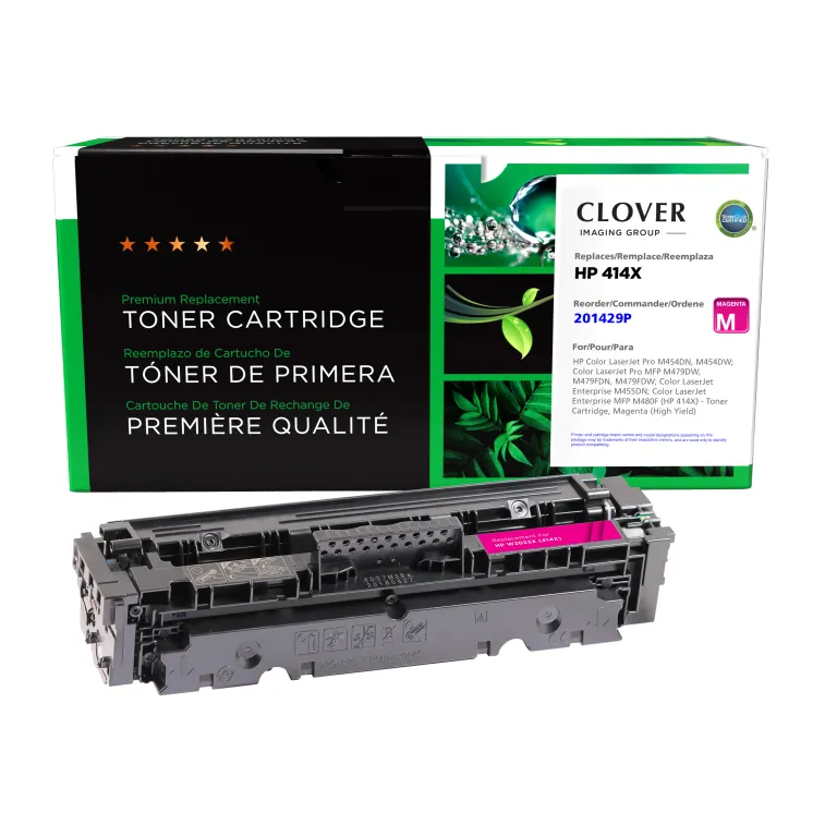 HP+Color+LaserJet+Pro+M454DN%2C+M454DW%3B+Color+LaserJet+Pro+MFP+M479DW%2C+M479FDN%2C+M479FDW%3B+Color+LaserJet+Enterprise+M455DN%3B+Color+LaserJet+Enterprise+MFP+M480F+%28HP+414X%29+-+Toner+Cartridge%2C+Magenta+%28High+Yield%29