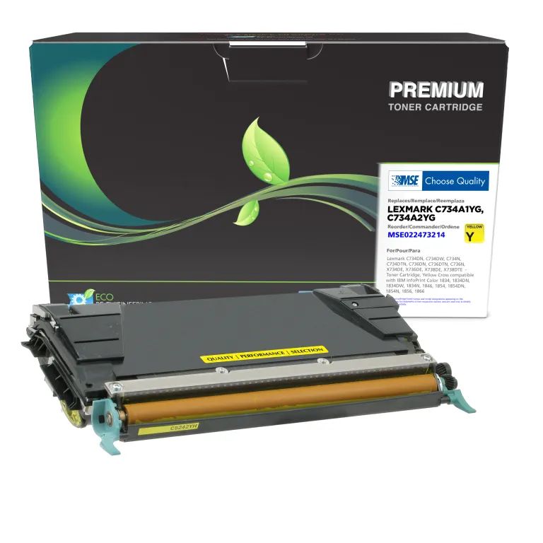 MSE, Lexmark C734 Tnr Yl