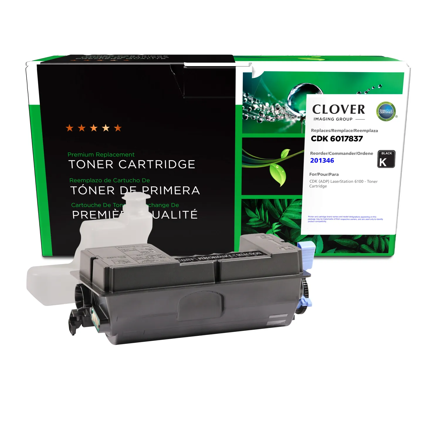 Clover Remanufactured Toner Cartridge for CDK 6017837 201346
