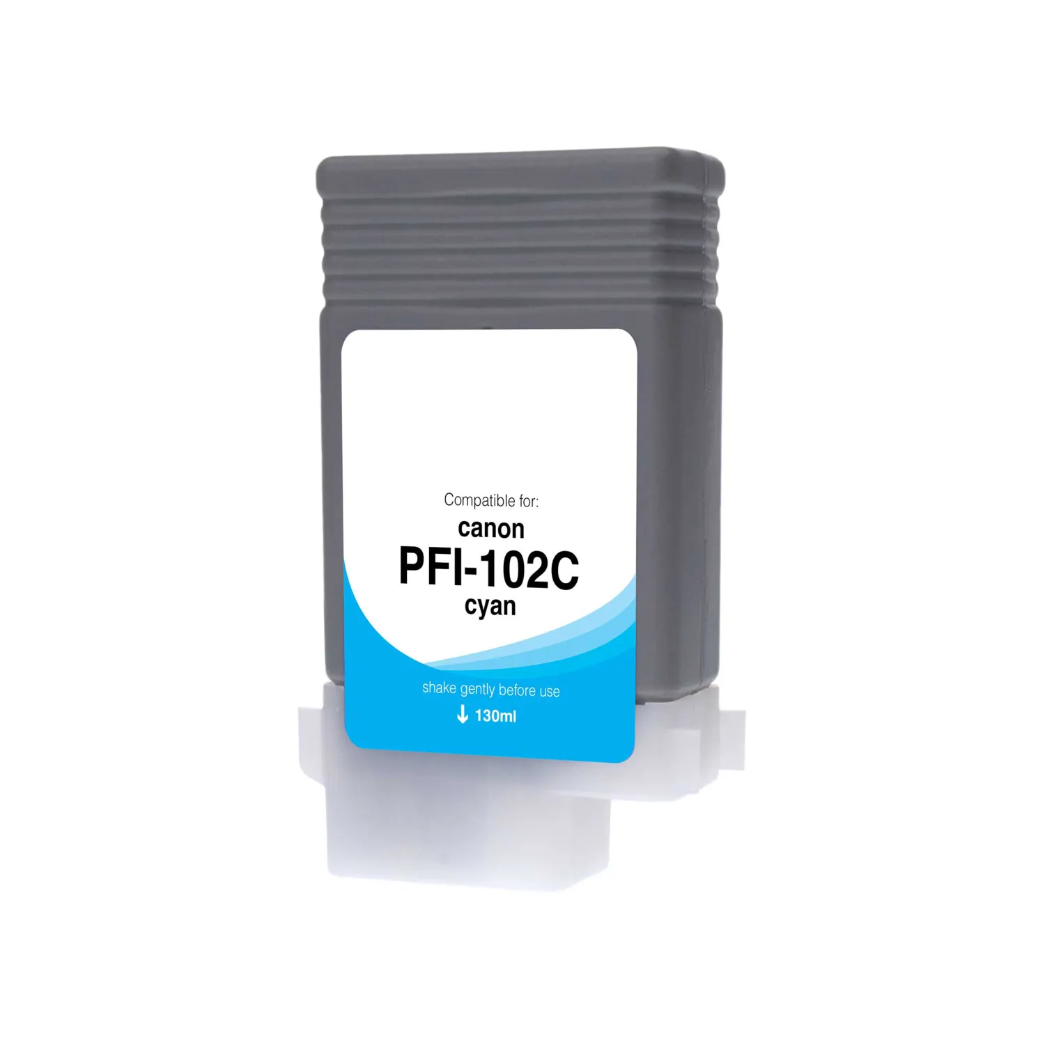WF Non-OEM New Cyan Wide Format Ink Cartridge for Canon PFI-102