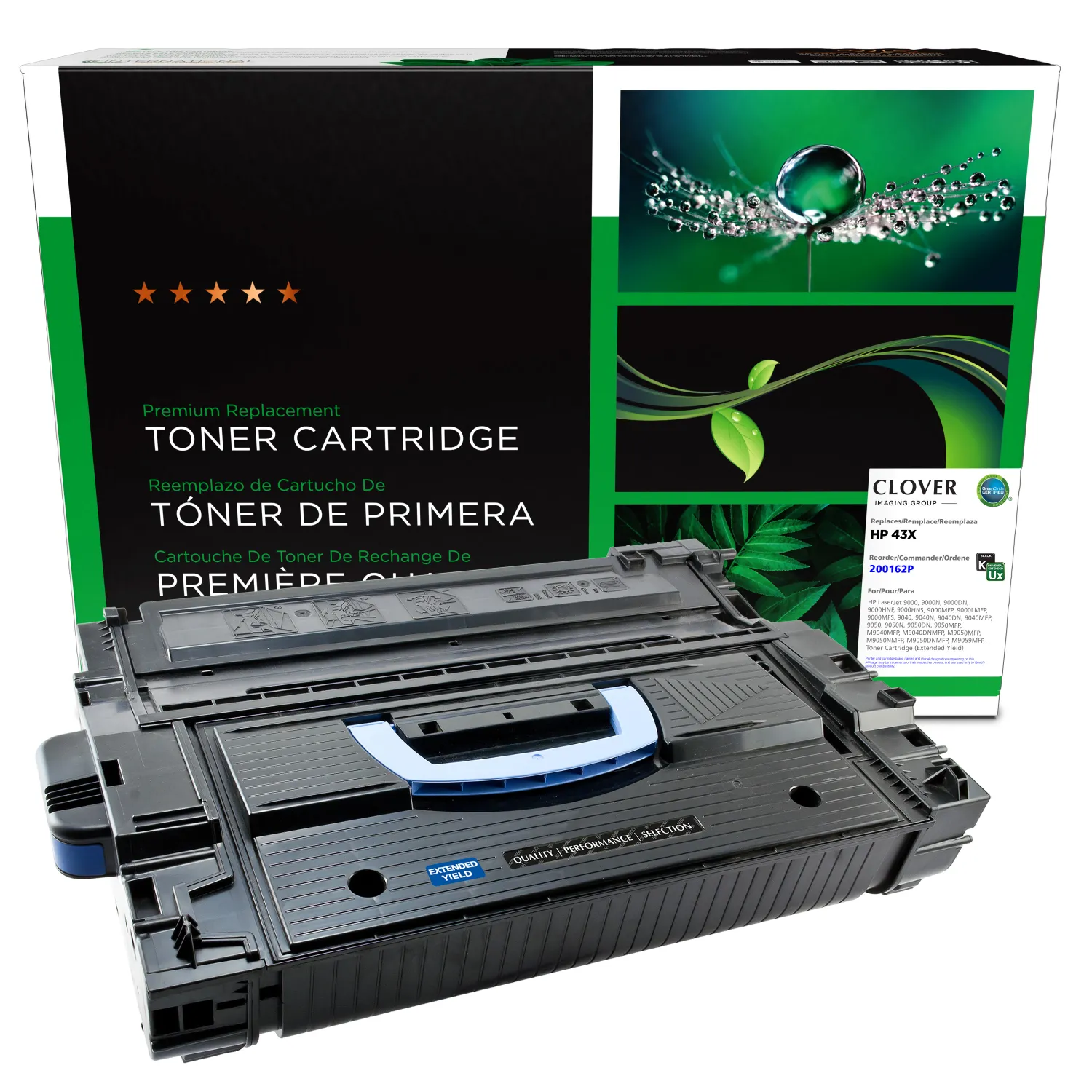 Clover Remanufactured Extended Yield Toner Cartridge for HP C8543X 200162P