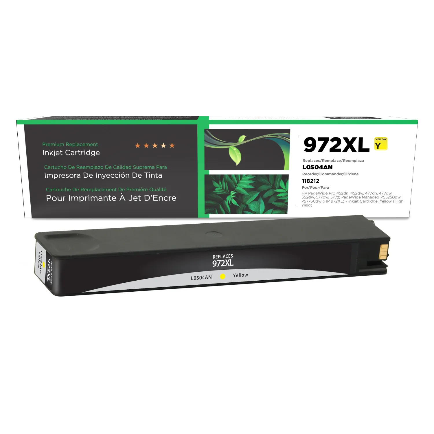 Clover Remanufactured High Yield Yellow Ink Cartridge for HP 972XL (L0S04AN) 118212