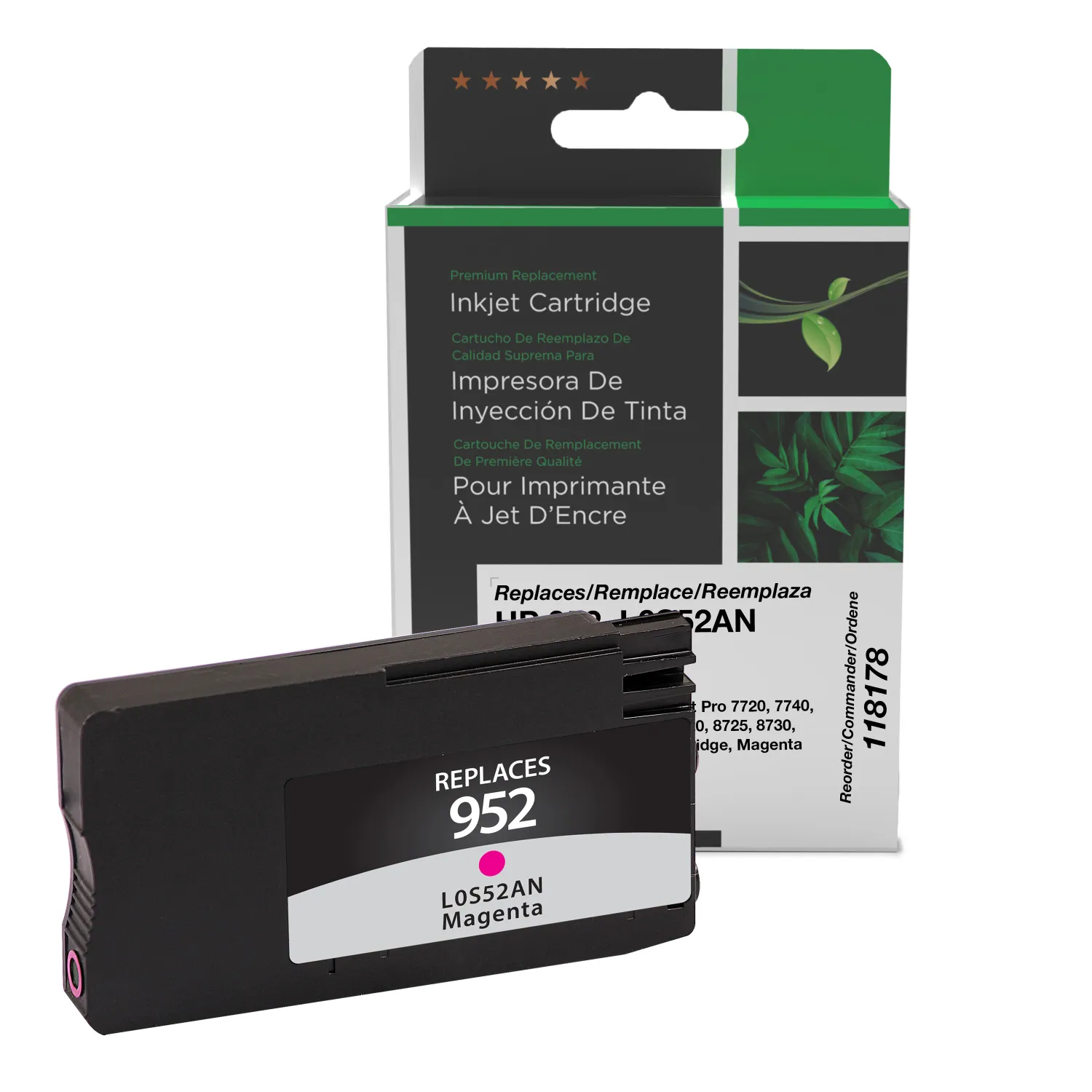 Clover Remanufactured Magenta Ink Cartridge for HP 952 (L0S52AN) 118178