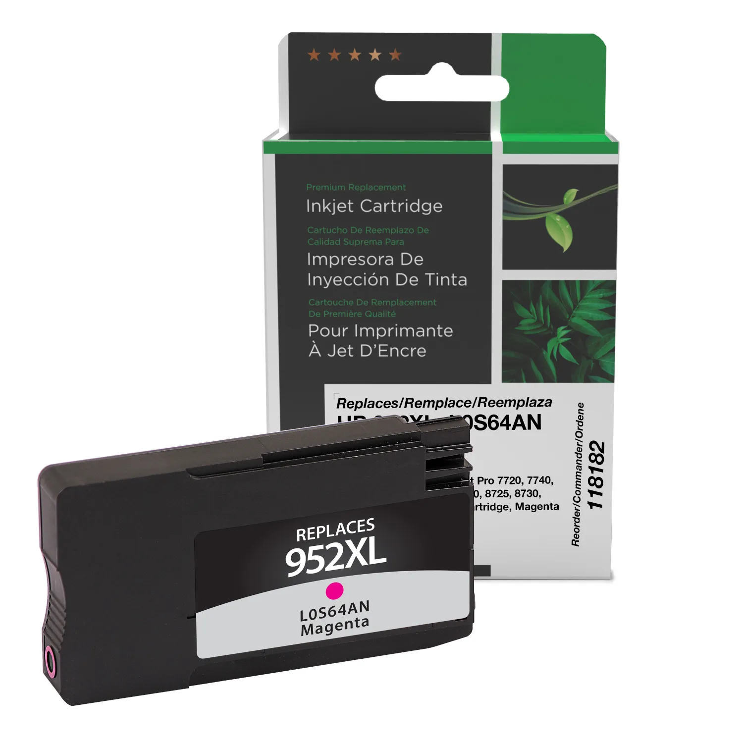Clover Remanufactured High Yield Magenta Ink Cartridge for HP 952XL (L0S64AN) 118182