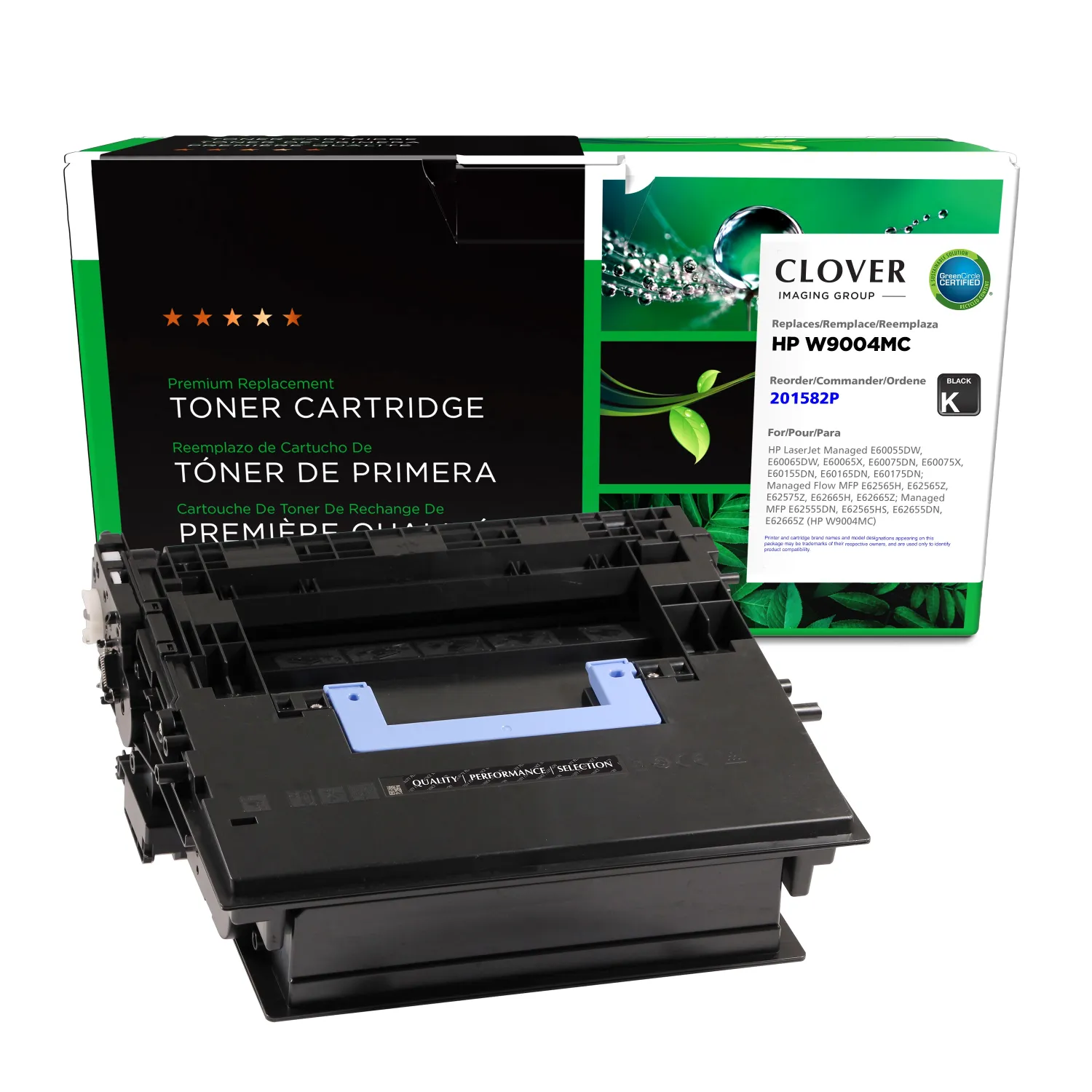 Clover Remanufactured Toner Cartridge for HP W9004MC 201582P