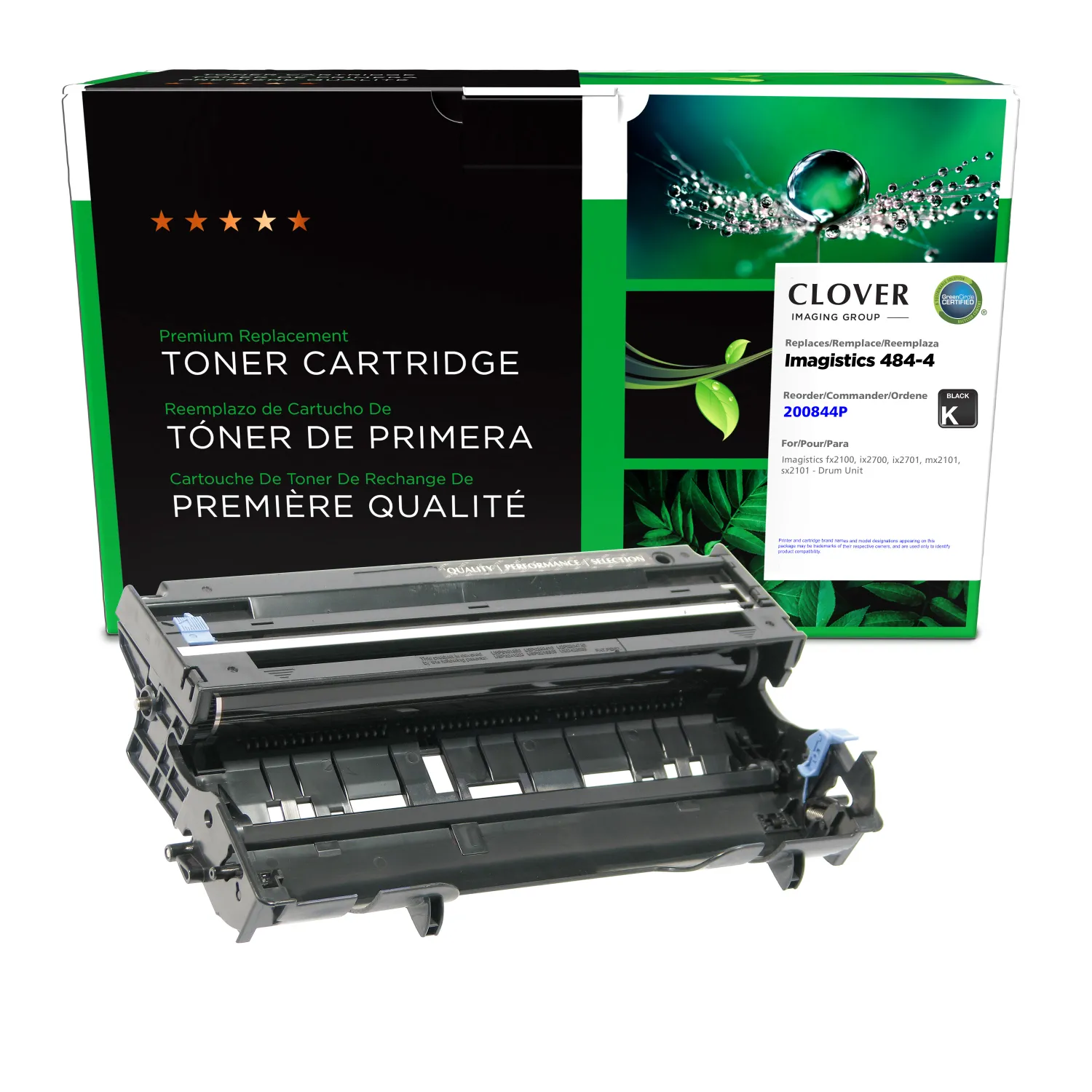 Clover Remanufactured Drum Unit for Imagistics 484-4 200844P