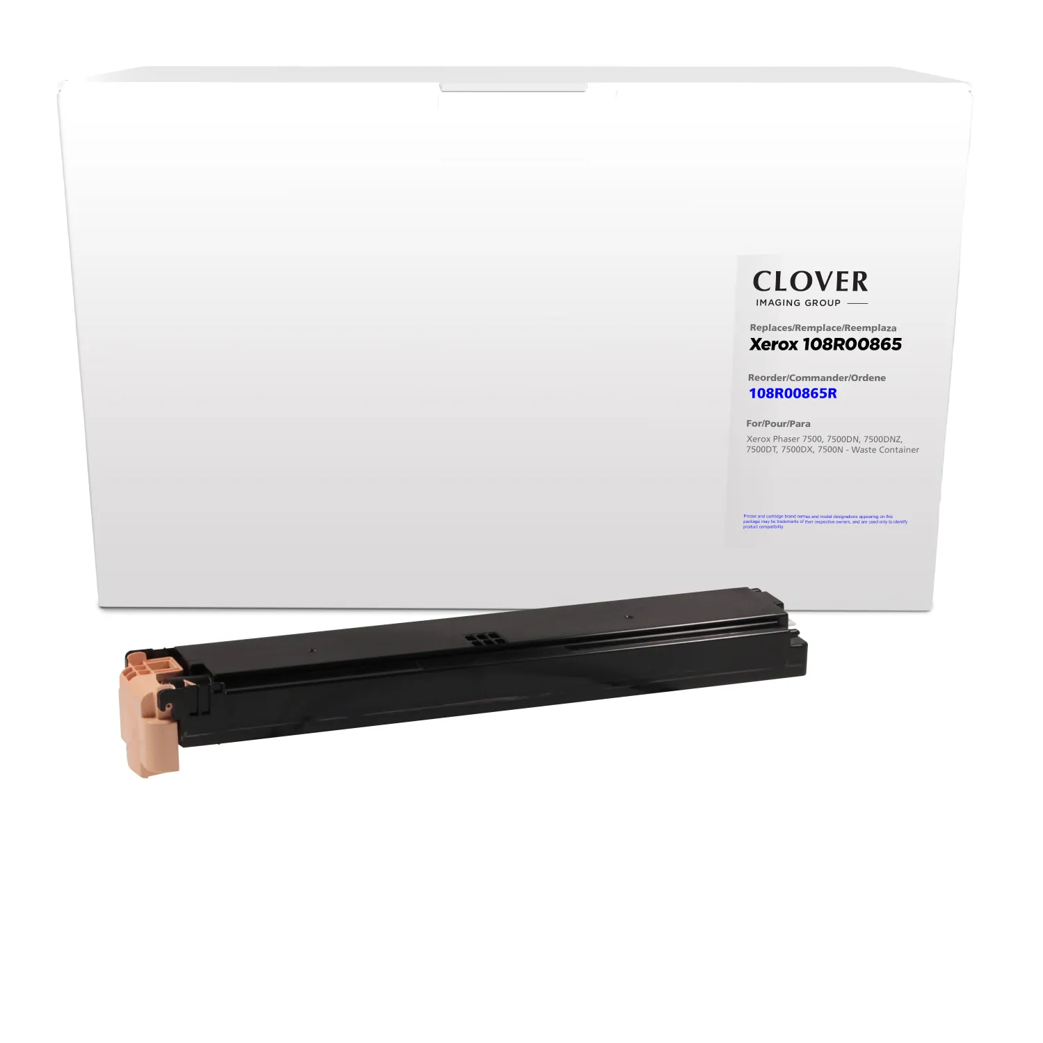 Clover Remanufactured Waste Container for Xerox 108R00865 108R00865R