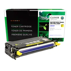 Clover Remanufactured High Yield Yellow Toner Cartridge for Dell 3130 200506P