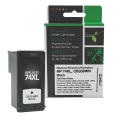 Clover Remanufactured High Yield Black Ink Cartridge for HP 74XL (CB336WN) 115412