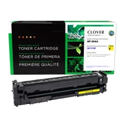 Clover Remanufactured Yellow Toner Cartridge for HP 204A (CF512A) 201179P