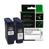 Clover Remanufactured High Yield Black, Color Ink Cartridges for Canon PG-285XL/CL-286XL (6196C004) 2-Pack