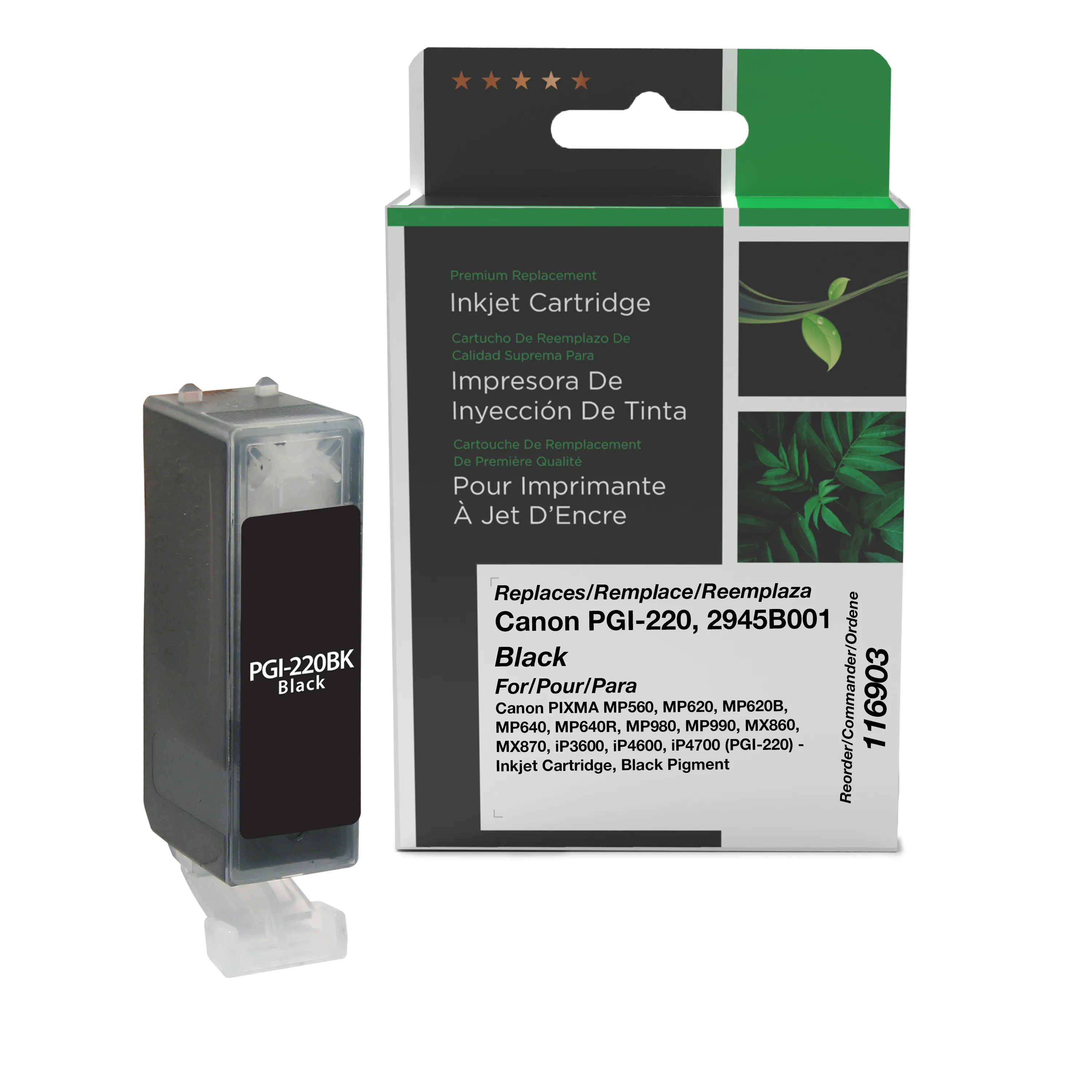 2945B001 (PGI-220) Ink, Black 2945B001 (PGI-220) Ink, Black