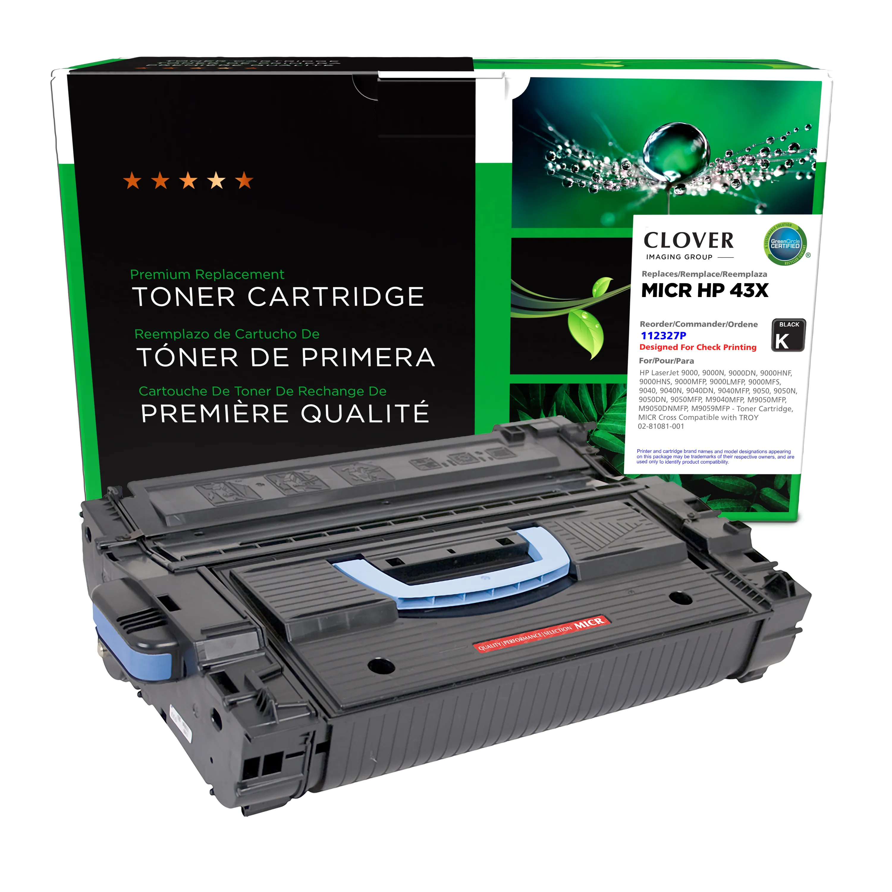 HP C8543X(M) Remanufactured Black MICR | Clover Imaging USA