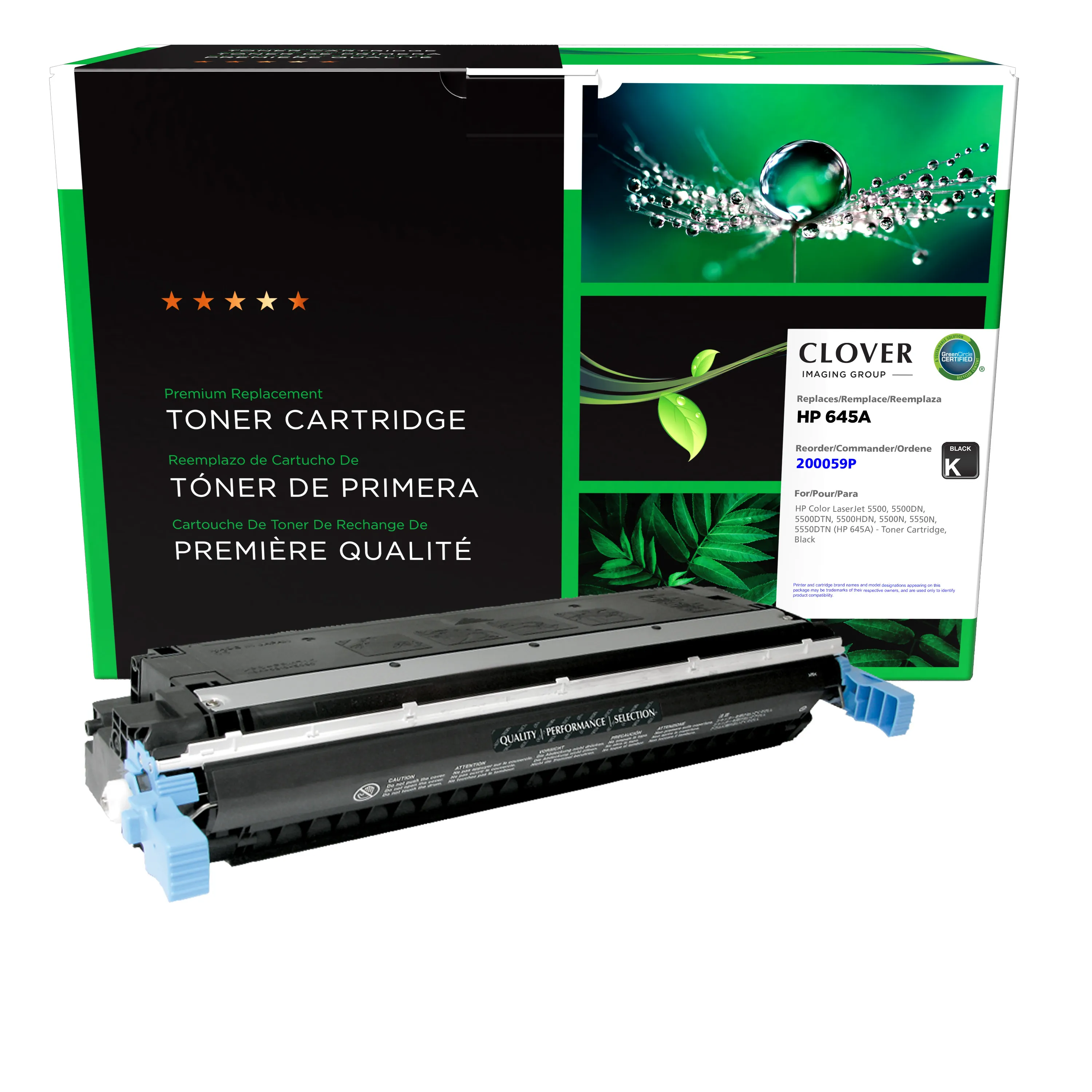 HP C9730A Remanufactured Black Color Laser Cartridge | Clover Imaging USA