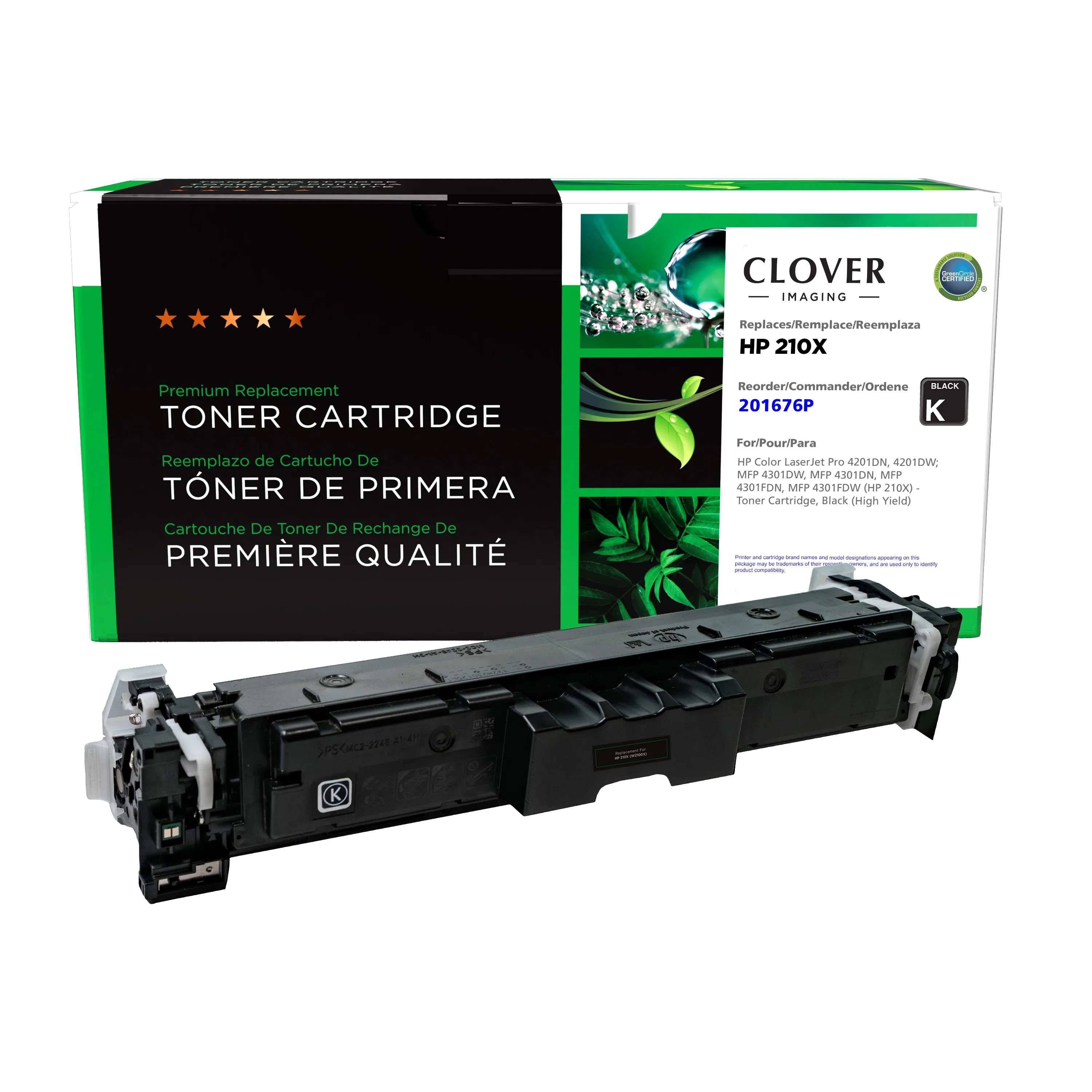 HP W2100X Remanufactured Black Color Laser Cartridge | Clover