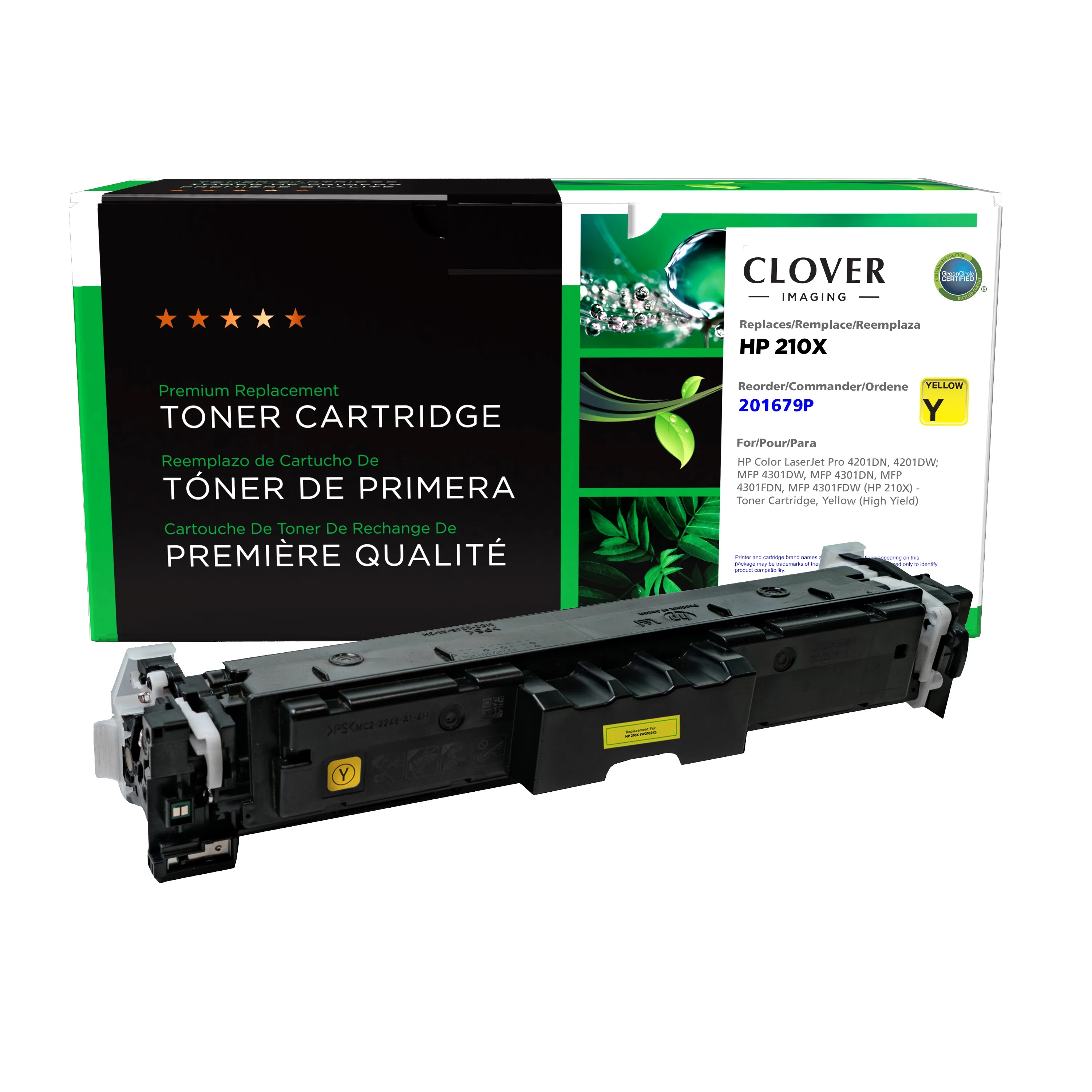 HP W2102X Remanufactured Yellow Color Laser Cartridge | Clover