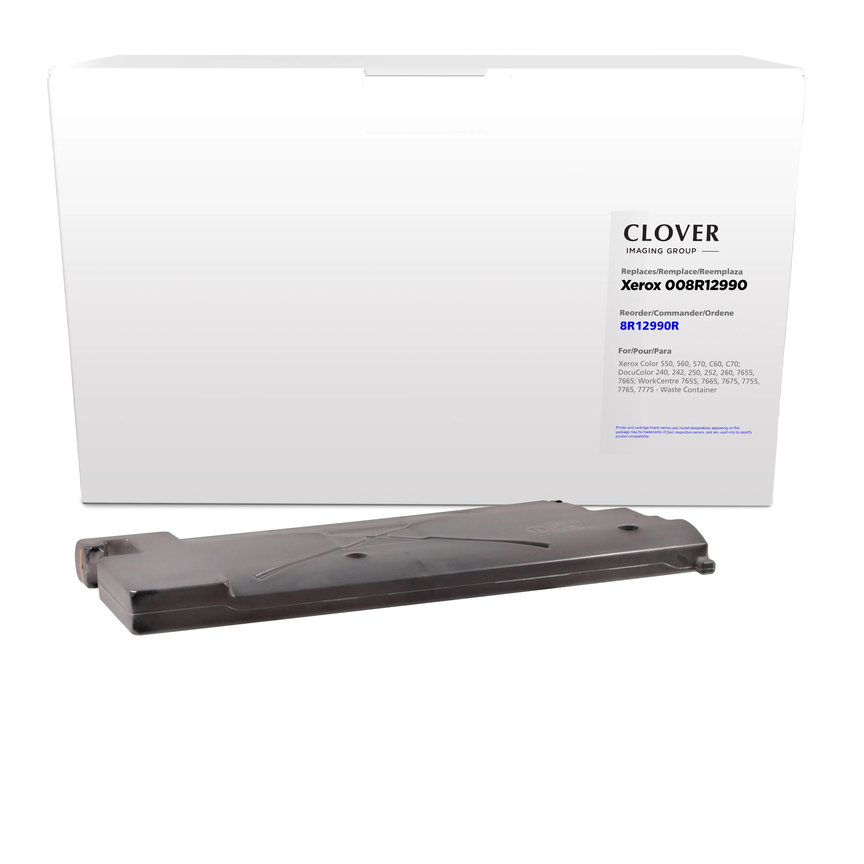 Xerox 008R12990 Remanufactured Waste Container | Clover Imaging Group USA