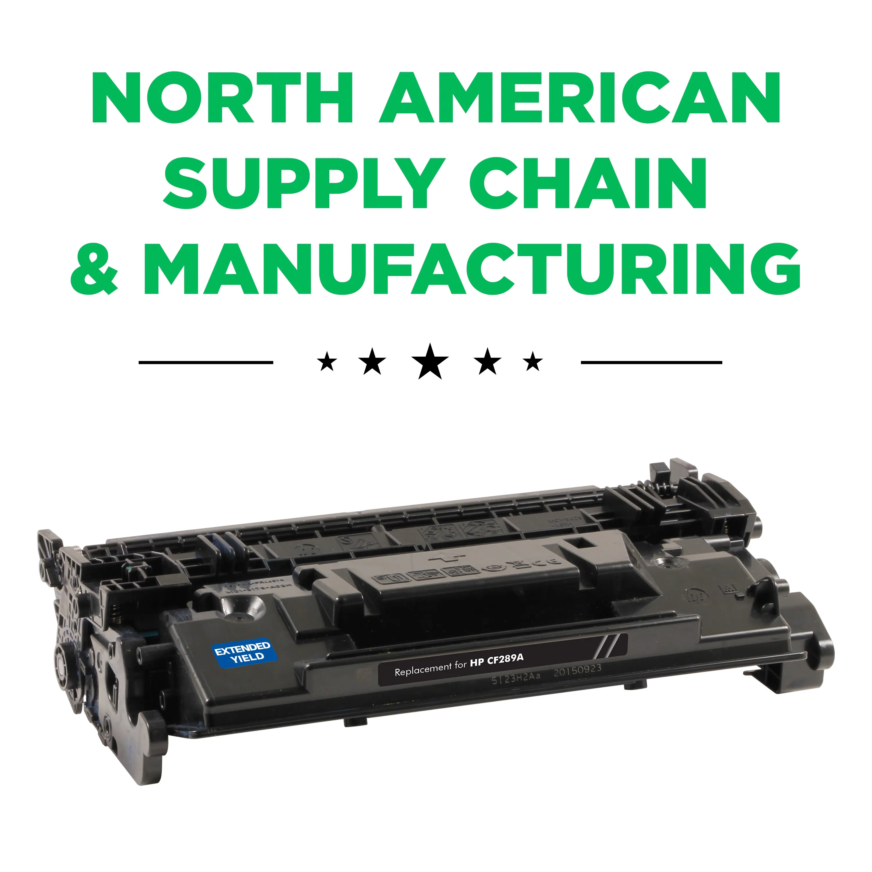 HP CF289A J Remanufactured Black Laser Cartridge Clover Imaging