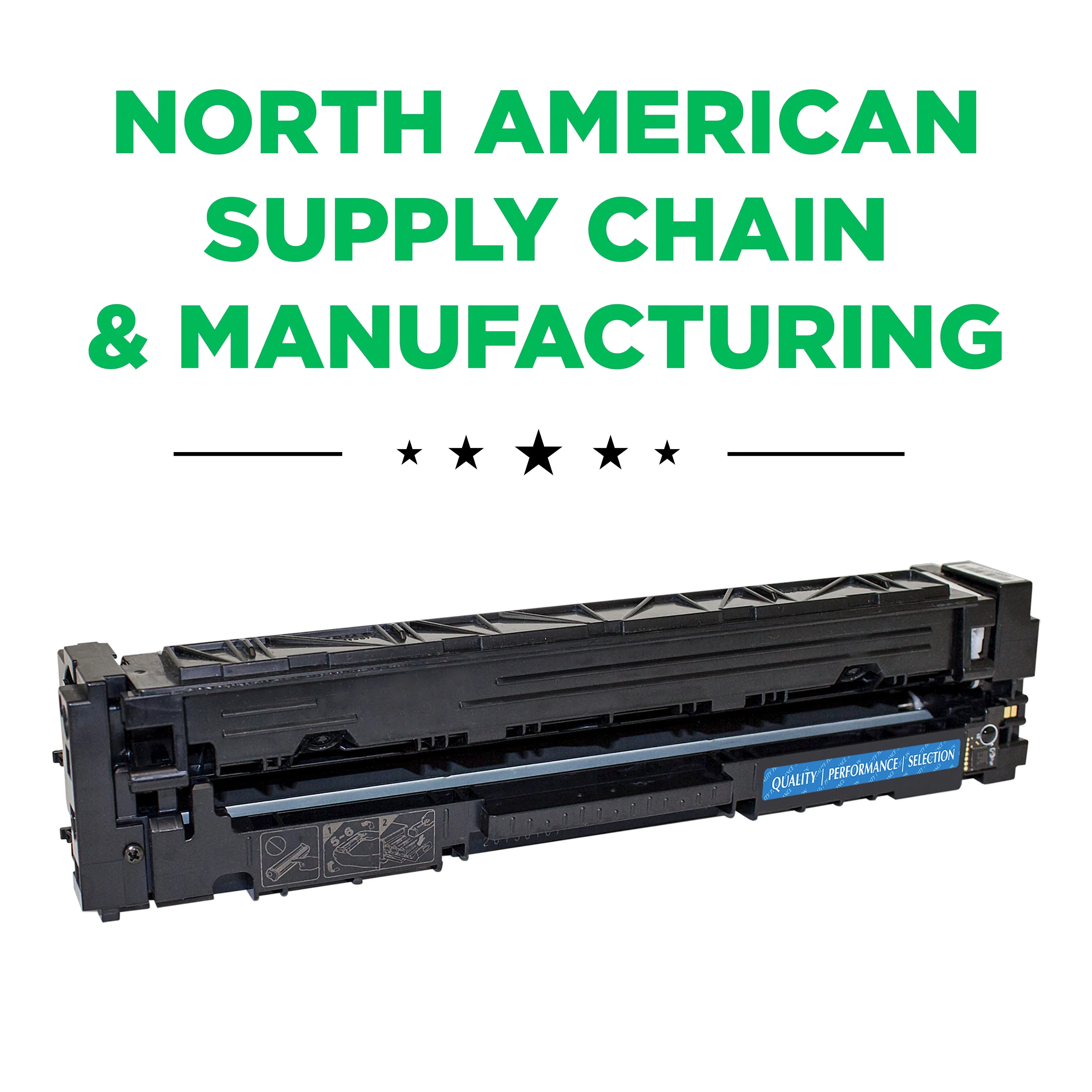 Remanufactured Cyan Toner, Replacement for 201A (CF401A), 1,400 Page-Yield