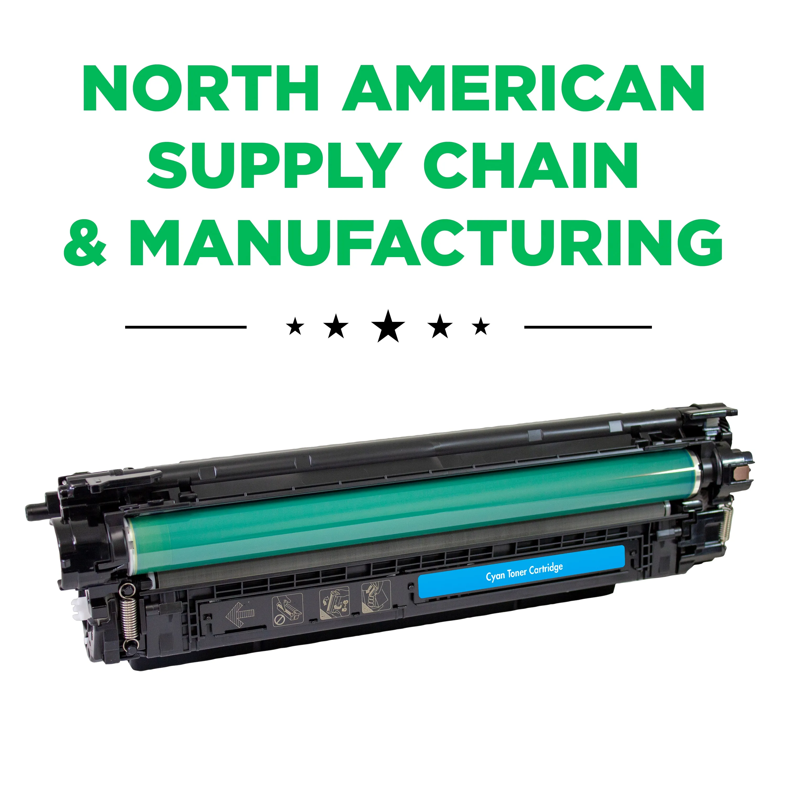 Remanufactured Cyan High-Yield Toner, Replacement for 657X (CF471X), 23,000 Page-Yield Remanufactured Cyan High-Yield Toner, Replacement for 657X (CF471X), 23,000 Page-Yield