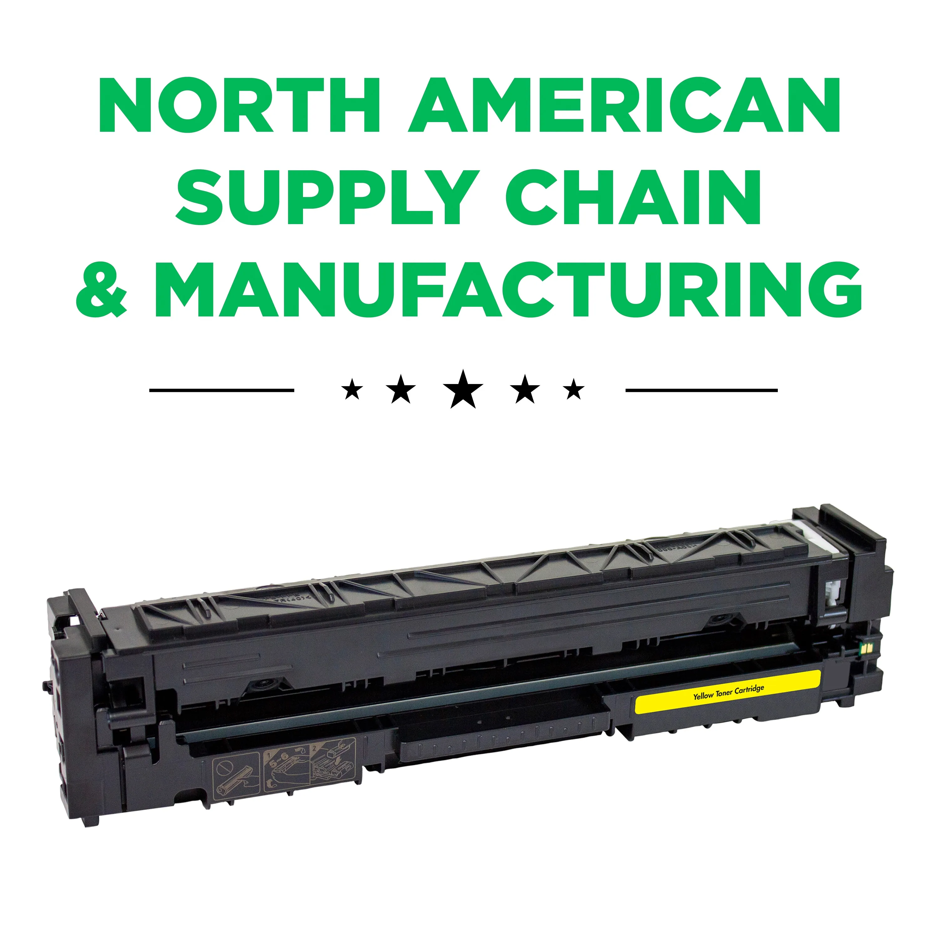 Remanufactured Yellow Toner, Replacement for 206A (W2112A), Page-Yield 1,250 Remanufactured Yellow Toner, Replacement for 206A (W2112A), Page-Yield 1,250