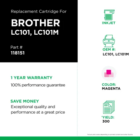 Brother - LC101, LC101M