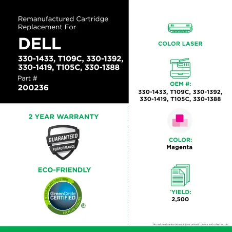 Dell - 330-1433, T109C, 330-1392, 330-1419, T105C, 330-1388