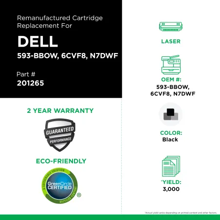 Dell - 593-BBOW, 6CVF8, N7DWF