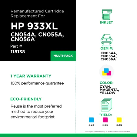 HP - CN054A, CN055A, CN056A