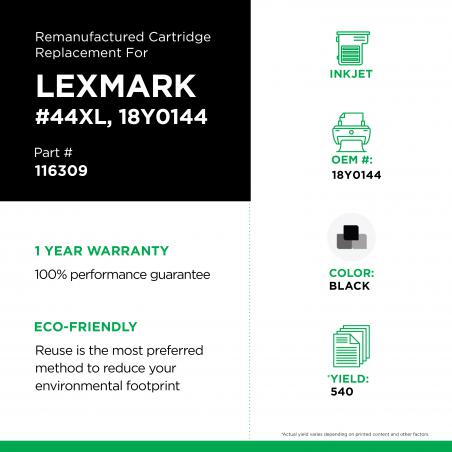 LEXMARK - #44XL, 18Y0144