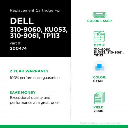Dell - 310-9060, KU053, 310-9061, TP113