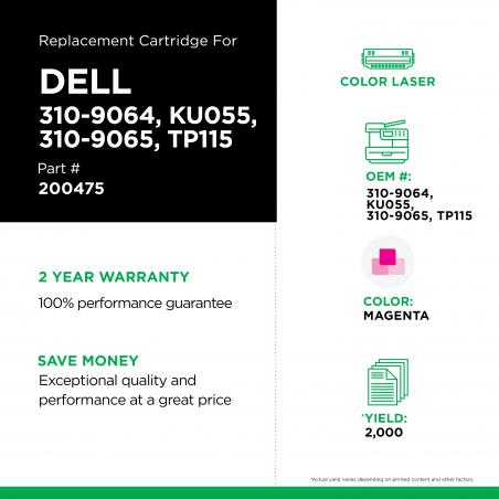 Dell - 310-9064, KU055, 310-9065, TP115